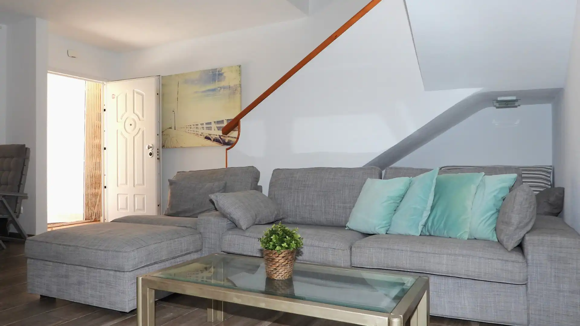 Sala de estar de Casa o chalet en venta en La Manga del Mar Menor con Calefacción, Terraza y Amueblado