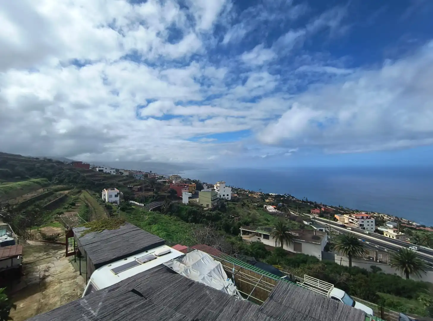 Vista exterior de Casa o chalet en venta en El Sauzal con Jardín privado, Terraza y Trastero