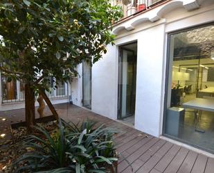 Garden of Office to rent in  Valencia Capital  with Air Conditioner and Terrace