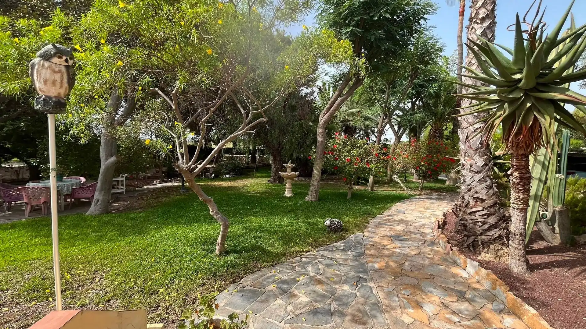 Jardín de Casa o chalet en venta en Elche / Elx con Aire acondicionado, Calefacción y Jardín privado