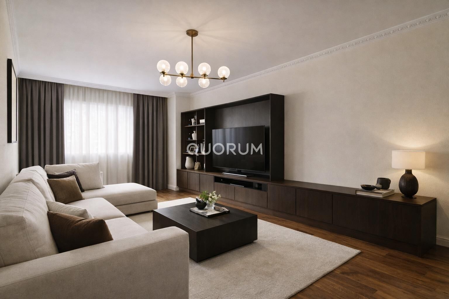 Wohnzimmer von Wohnung zum Verkauf in Bilbao  mit Heizung und Balkon