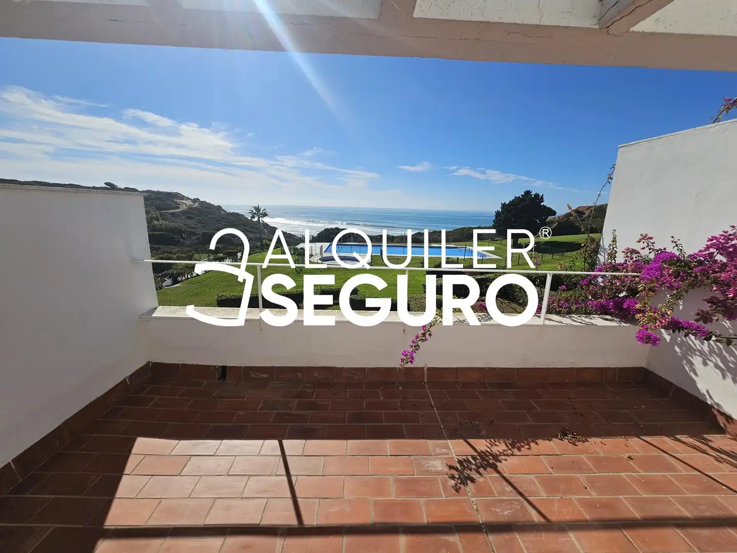 Jardí de Casa o xalet de lloguer en Conil de la Frontera amb Calefacció, Terrassa i Piscina