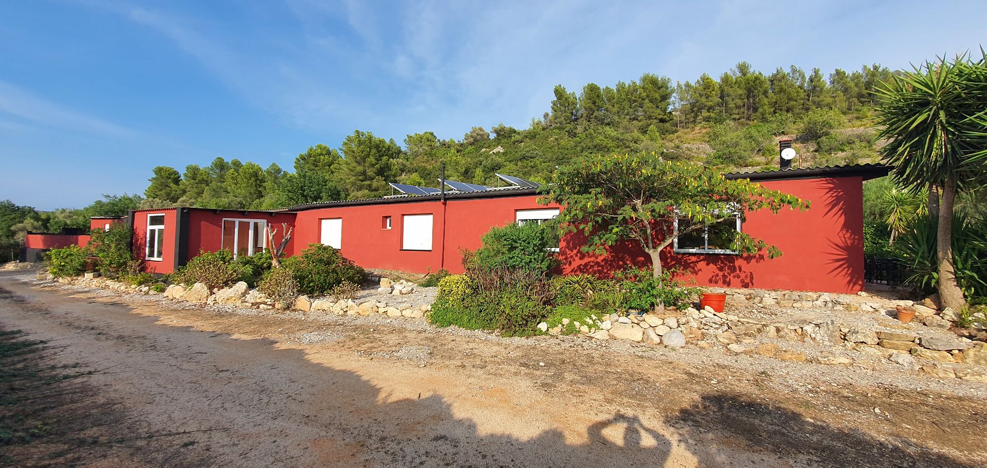 Exterior view of Country house for sale in Cervera del Maestre  with Air Conditioner, Private garden and Parquet flooring
