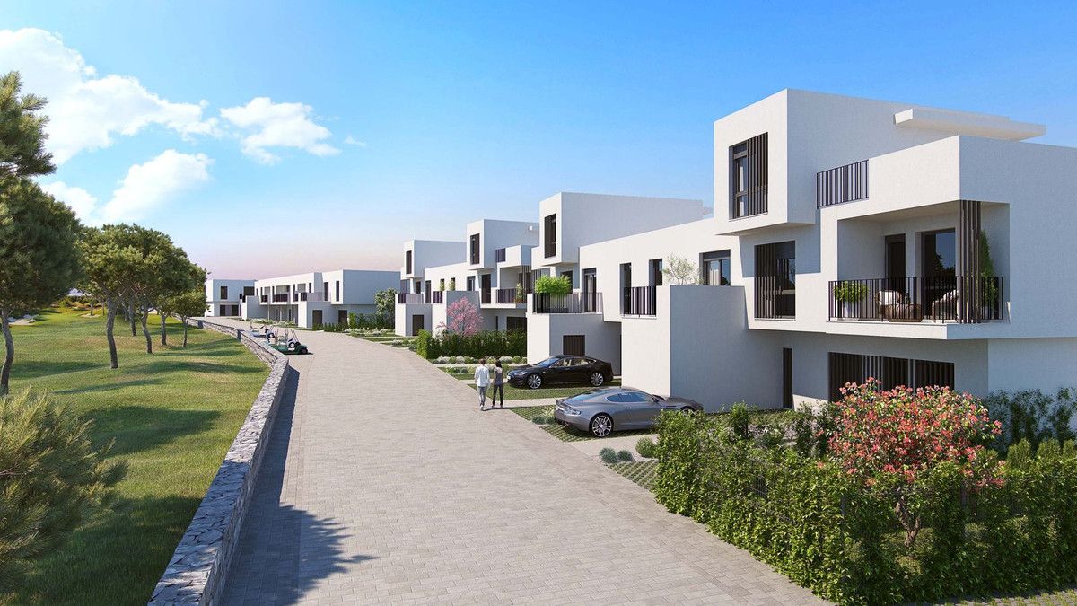 Exterior view of Single-family semi-detached for sale in  Cádiz Capital  with Air Conditioner, Private garden and Terrace