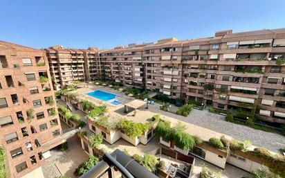 Exterior view of Flat for sale in  Granada Capital  with Air Conditioner and Terrace