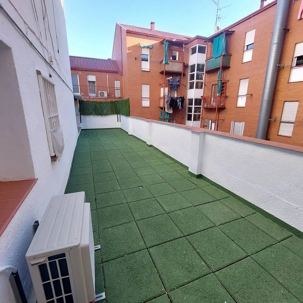 Terraza de Piso de alquiler en Madrid con Calefacción y Terraza