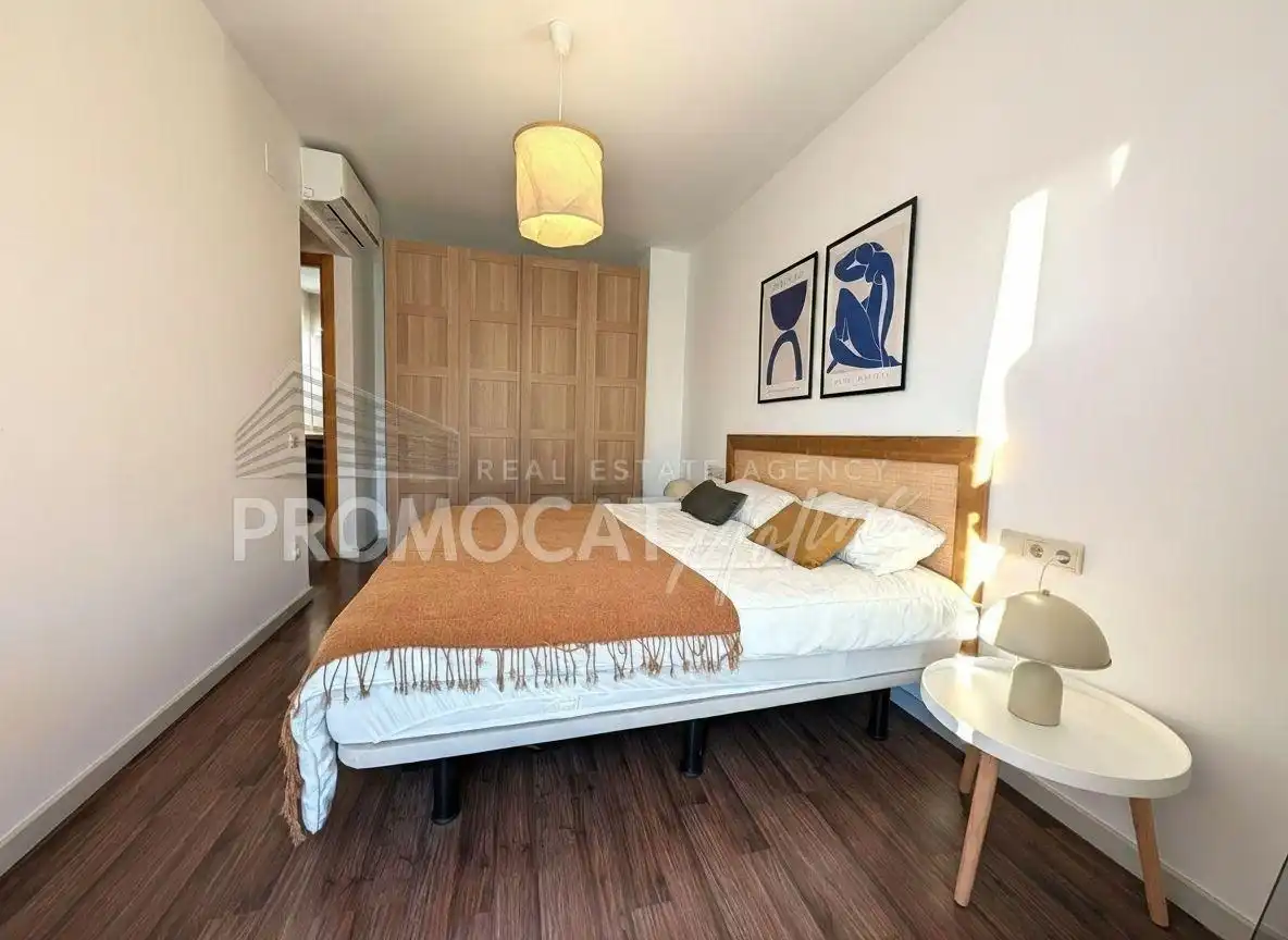 Bedroom of Flat for sale in Molins de Rei  with Air Conditioner, Heating and Furnished