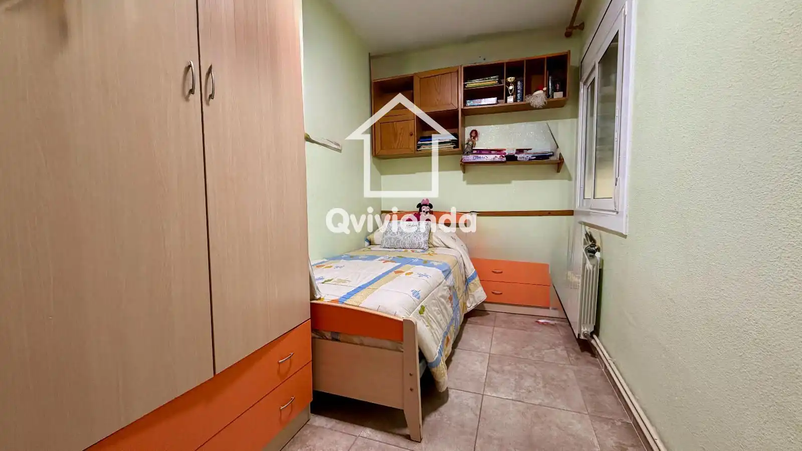 Bedroom of Flat for sale in Terrassa  with Air Conditioner, Heating and Terrace
