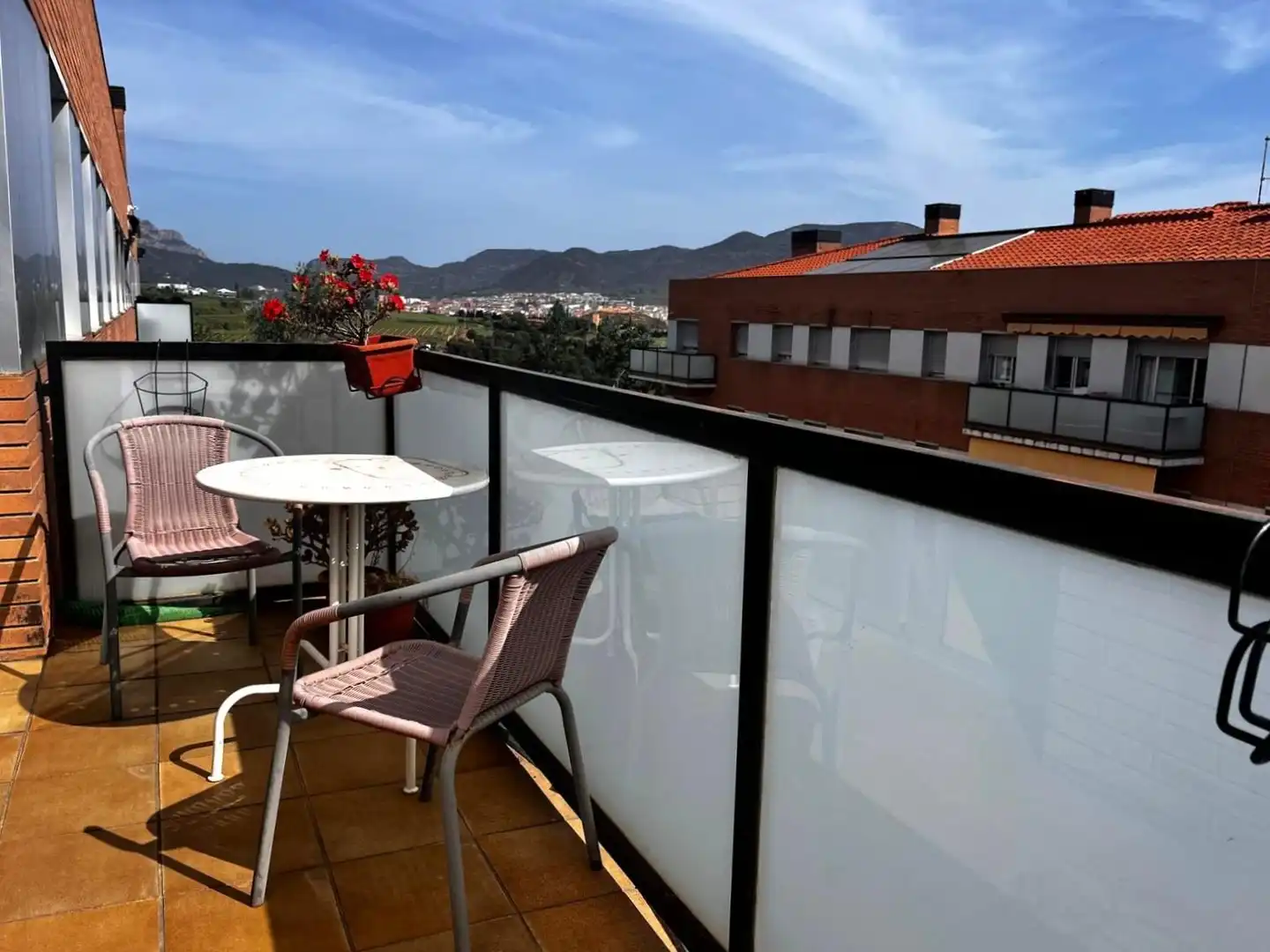 Terrasse von Wohnung zum Verkauf in Abrera mit Heizung, Parkett und Terrasse