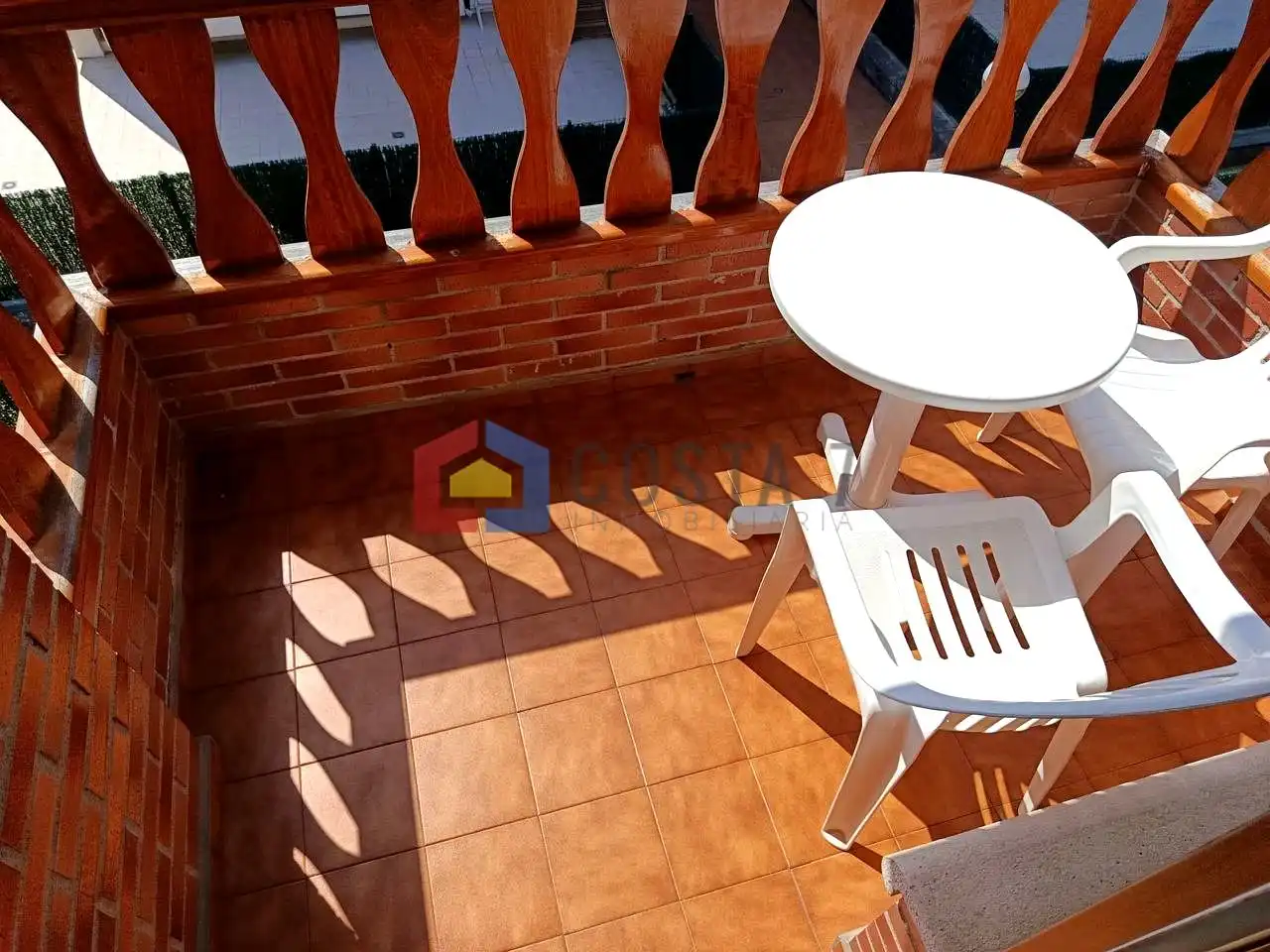 Terrace of Flat for sale in Noja  with Heating, Terrace and Furnished