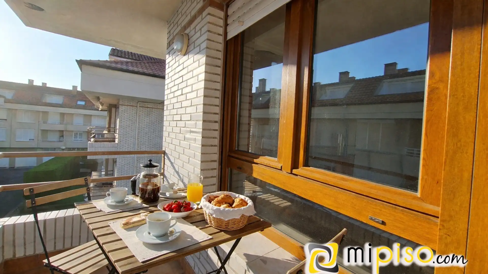 Terrace of Flat for sale in Bareyo  with Heating, Terrace and Swimming Pool