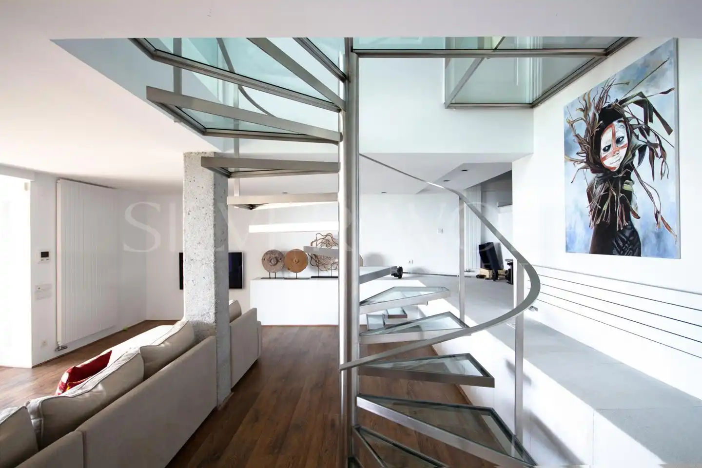 Sala de estar de Casa o chalet en venta en Sitges con Aire acondicionado, Calefacción y Jardín privado