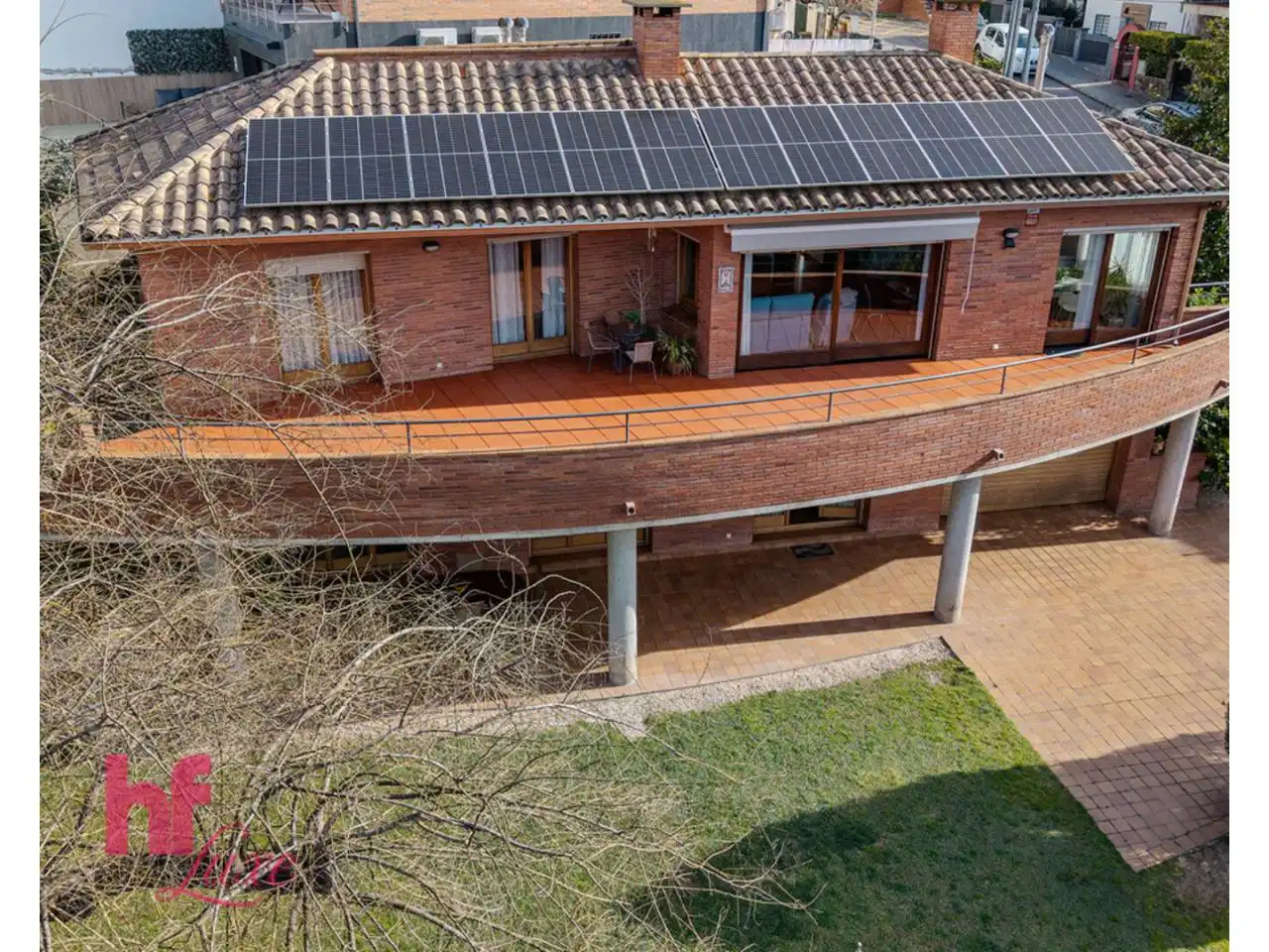 Terraza de Casa o chalet en venta en Granollers con Calefacción, Jardín privado y Parquet