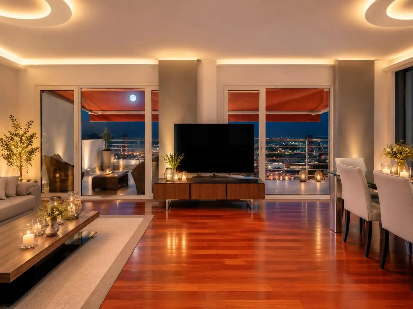 Sala d'estar de Casa adosada en venda en Las Palmas de Gran Canaria amb Jardí privat, Terrassa i Traster
