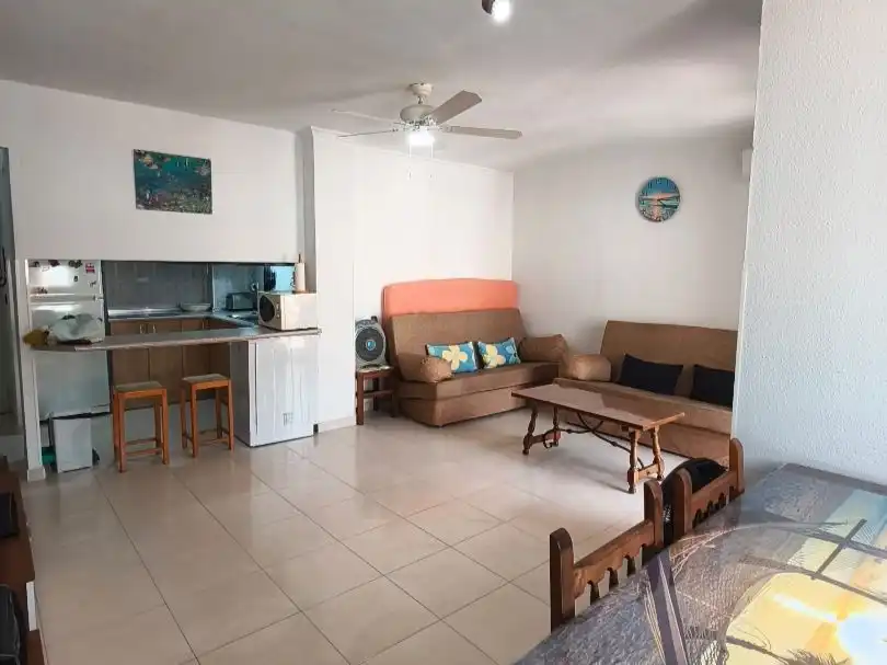 Living room of Flat for sale in Mazarrón  with Air Conditioner, Terrace and Balcony