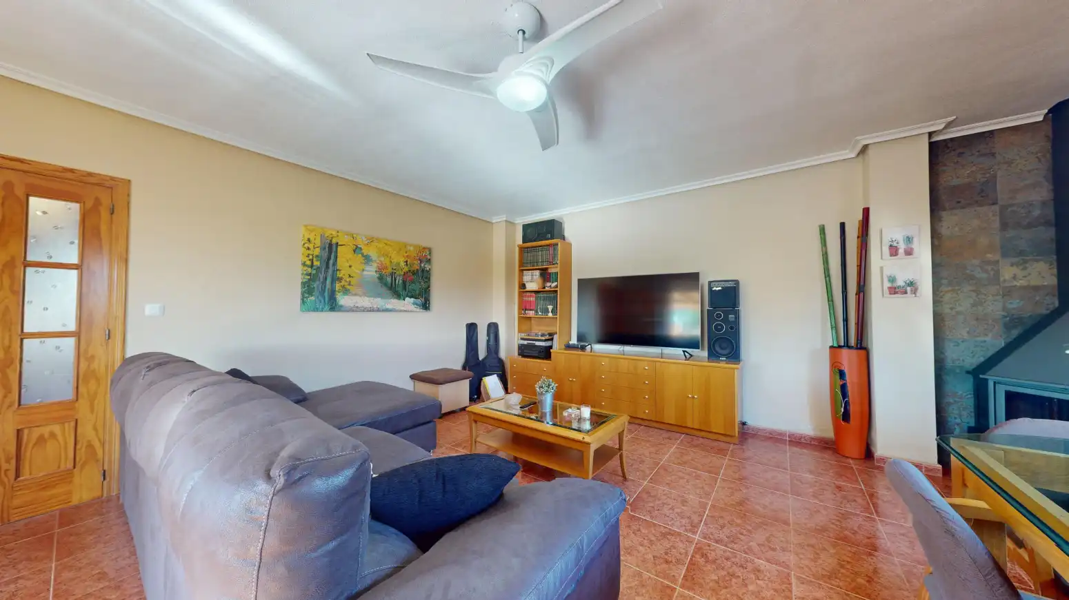Sala de estar de Casa o chalet en venta en Mutxamel con Jardín privado y Terraza