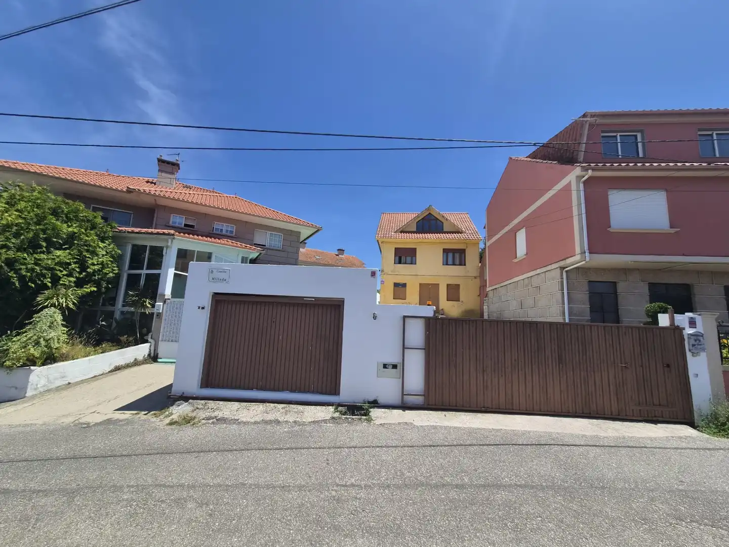 Vista exterior de Casa o chalet en venta en Vigo  con Amueblado