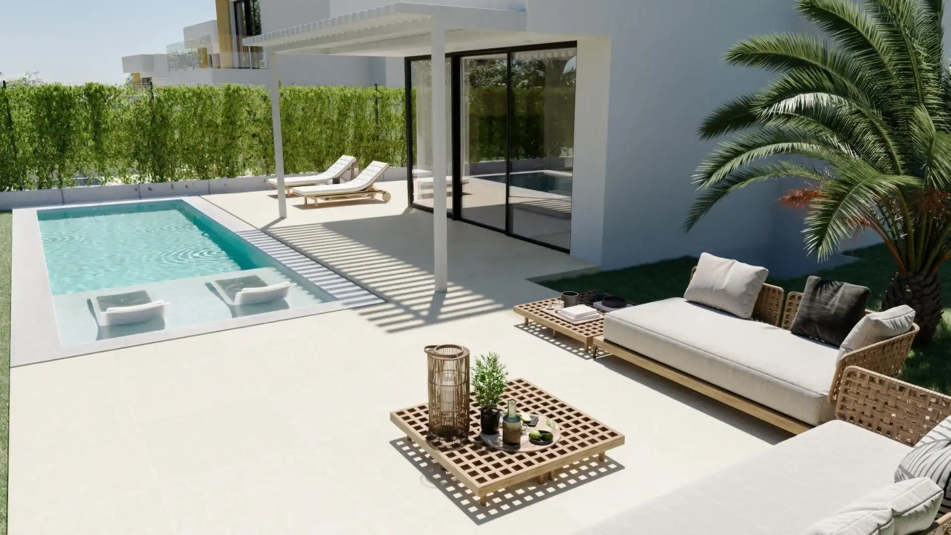 Villa mit Pool zum Verkauf in Golf Bahía, imagen 2