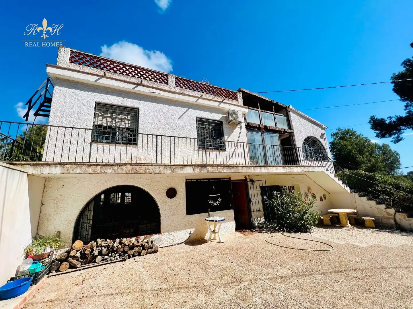 Exterior view of Houses for sale in L'Alfàs del Pi  with Terrace, Storage room and Swimming Pool