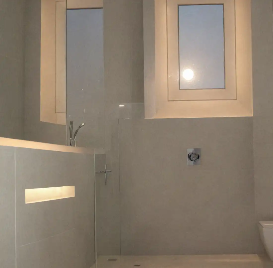 Baño de Apartamento en venta en Barcelona con Calefacción