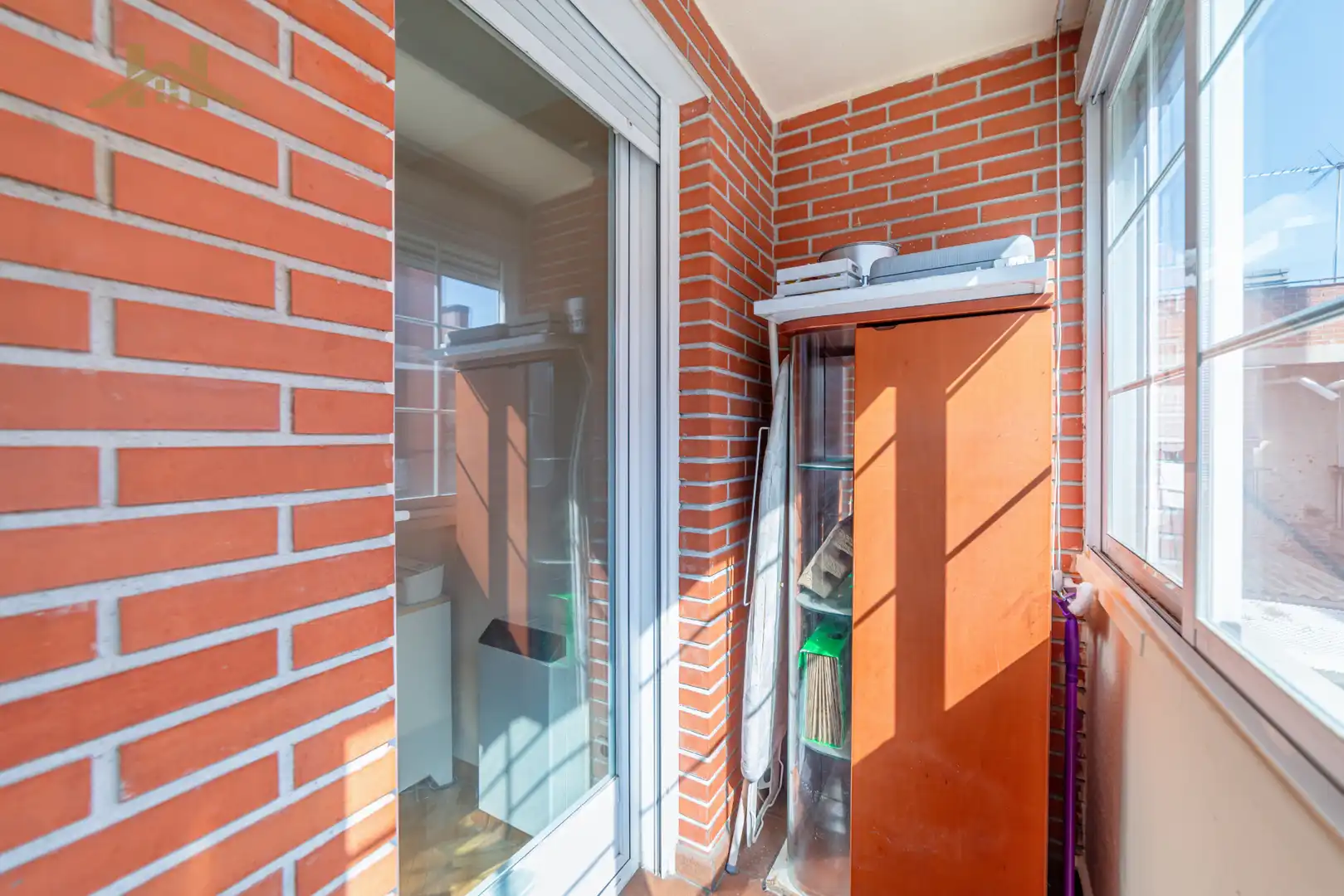 Balcony of Flat for sale in Leganés  with Air Conditioner and Heating