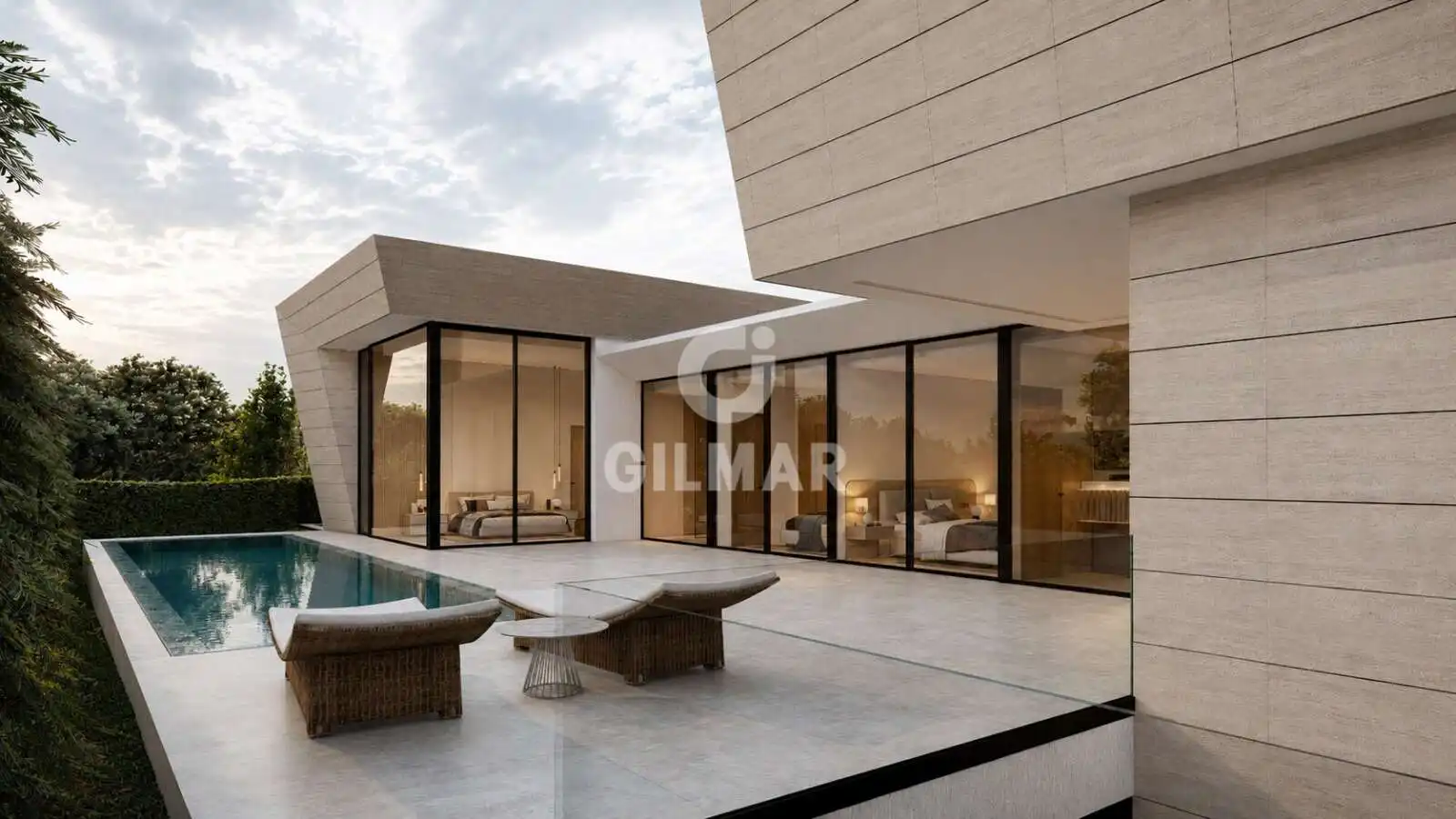 Terrassa de Casa o xalet en venda en Boadilla del Monte amb Calefacció, Jardí privat i Piscina