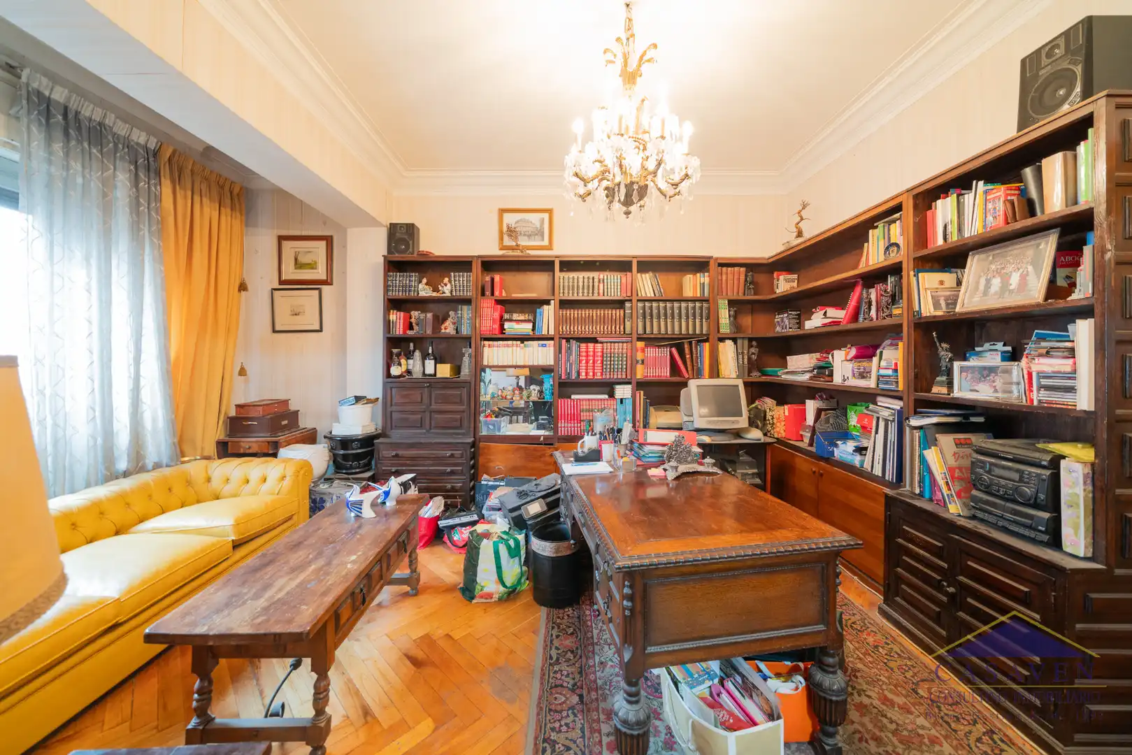 Wohnzimmer von Wohnung zum Verkauf in Madrid mit Heizung