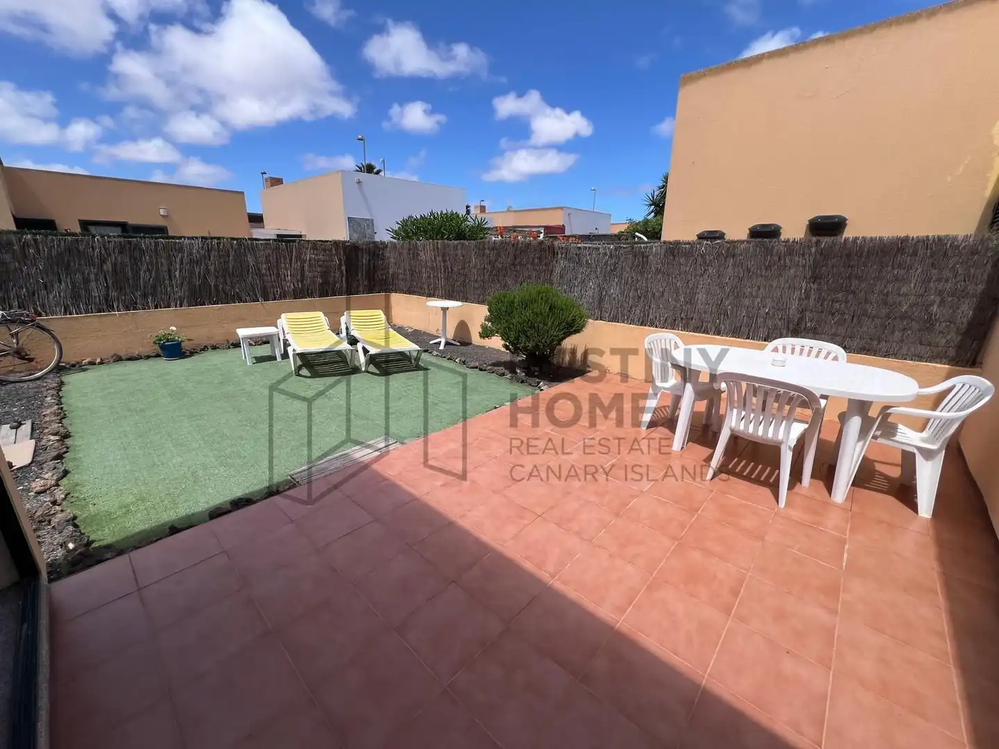 Terraza de Casa o chalet en venta en La Oliva con Jardín privado, Terraza y Trastero