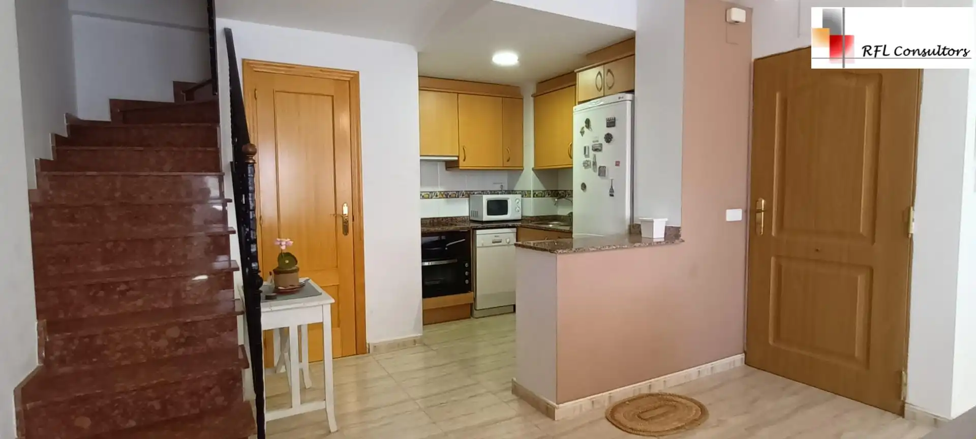Cuina de Àtic de lloguer en Torreblanca amb Terrassa i Moblat