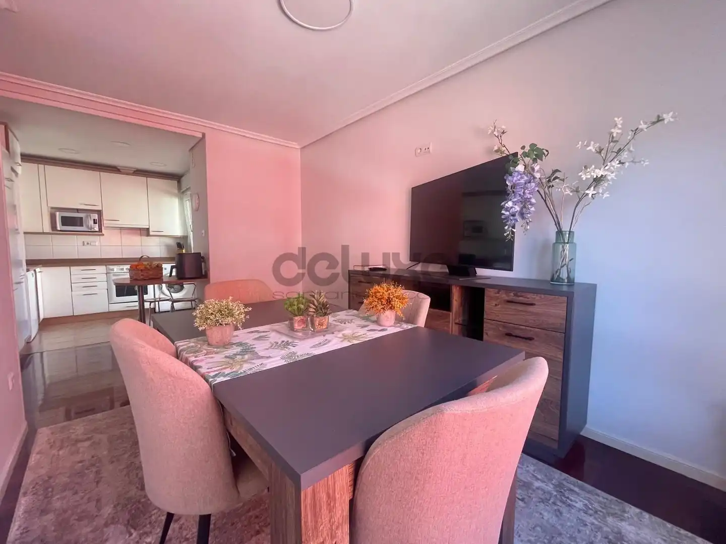 Esszimmer von Maisonette zum Verkauf in Piélagos mit Heizung und Abstellraum