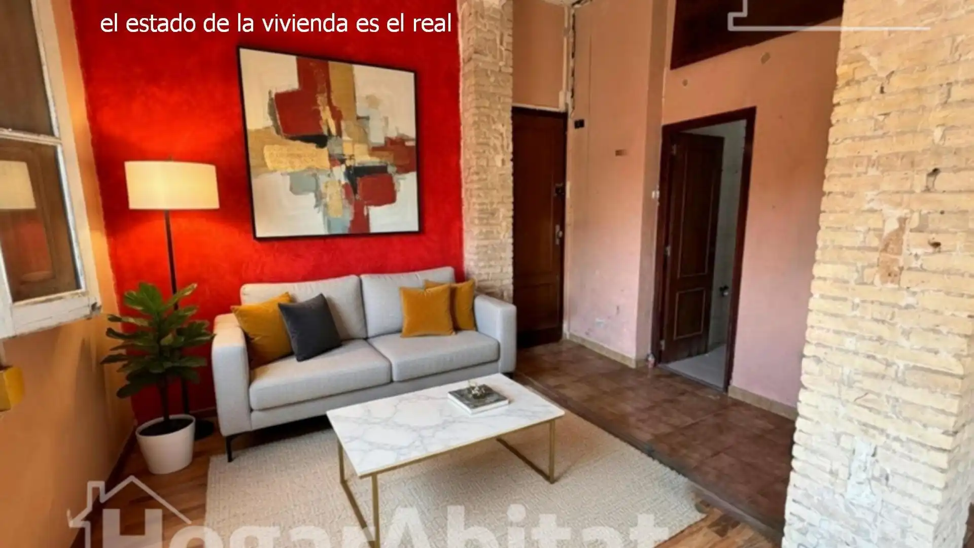 Sala de estar de Piso en venta en  Valencia Capital con Trastero y Balcón