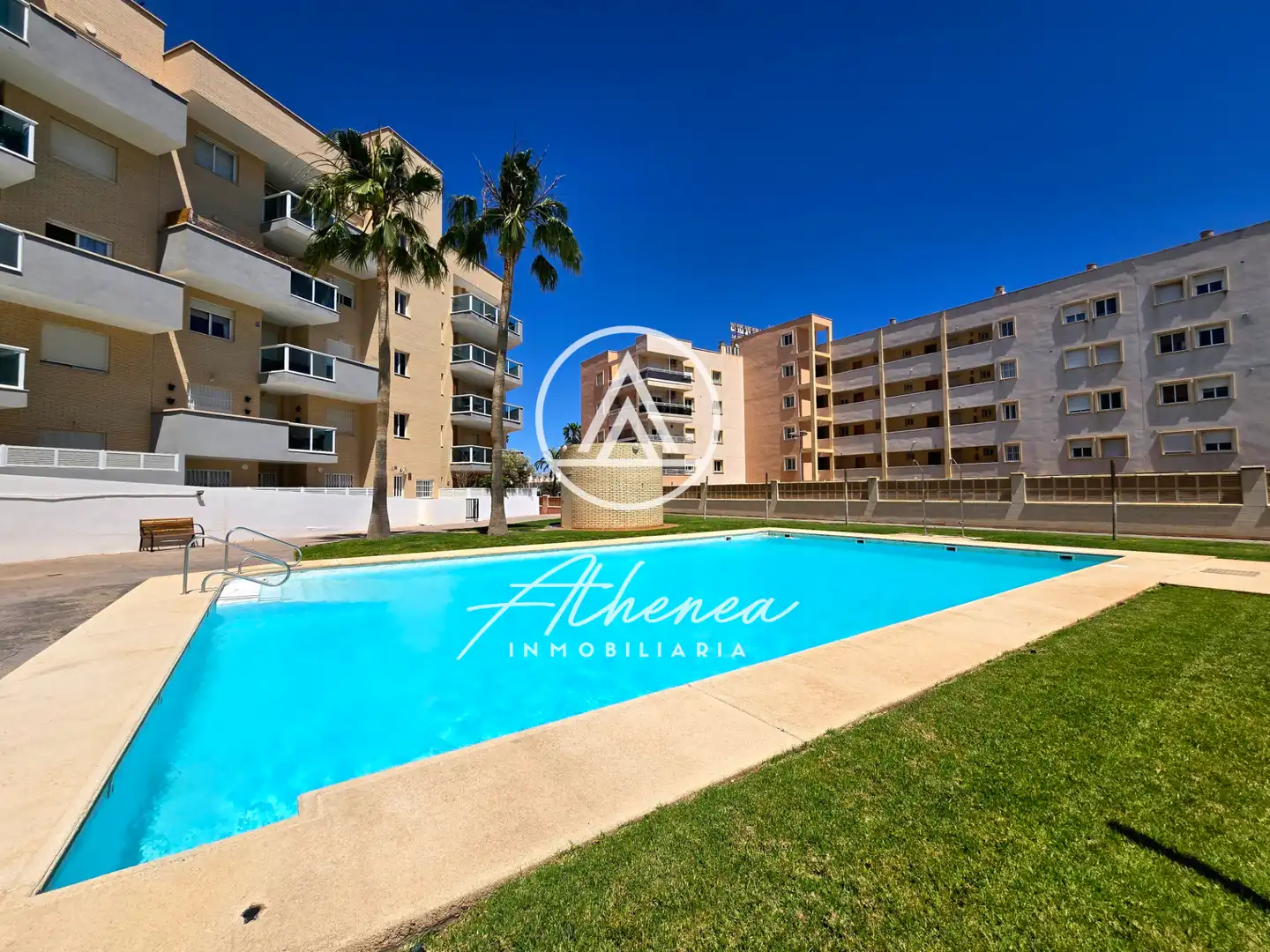 Piscina de Piso en venta en Roquetas de Mar con Aire acondicionado, Calefacción y Terraza