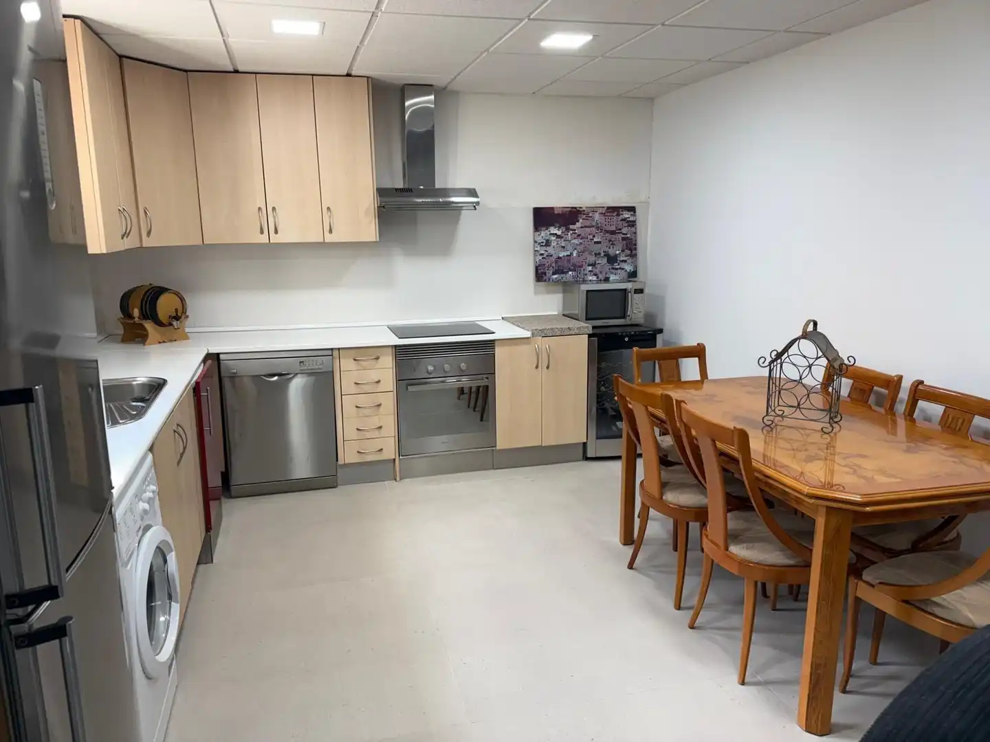 Cocina de Casa o chalet en venta en Aldea del Fresno con Aire acondicionado, Calefacción y Terraza
