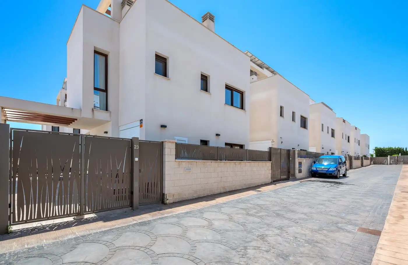 Exterior view of Houses for sale in Rojales  with Air Conditioner, Terrace and Swimming Pool