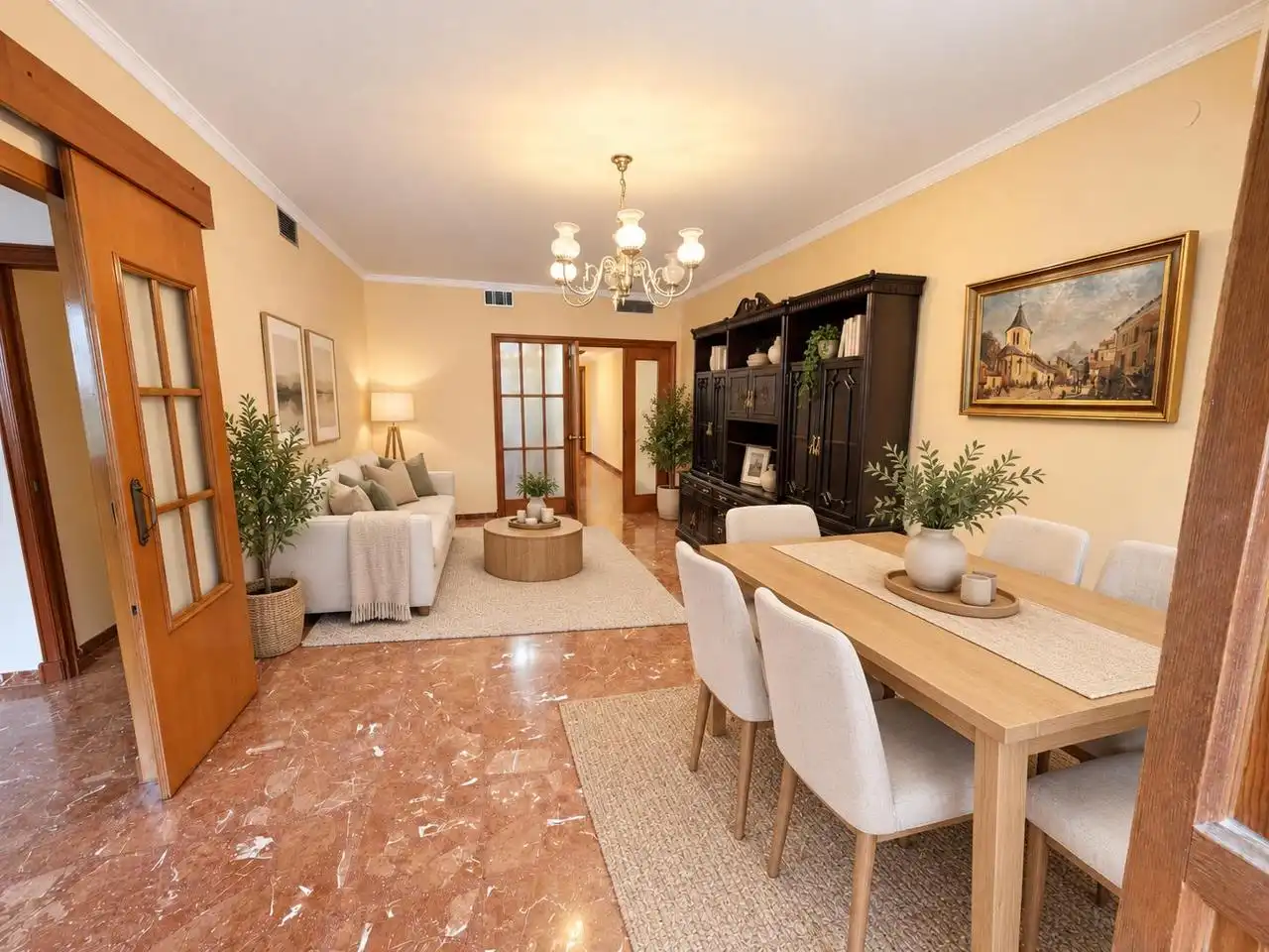 Living room of Ground floor for sale in Écija  with Air Conditioner, Terrace and Storage room