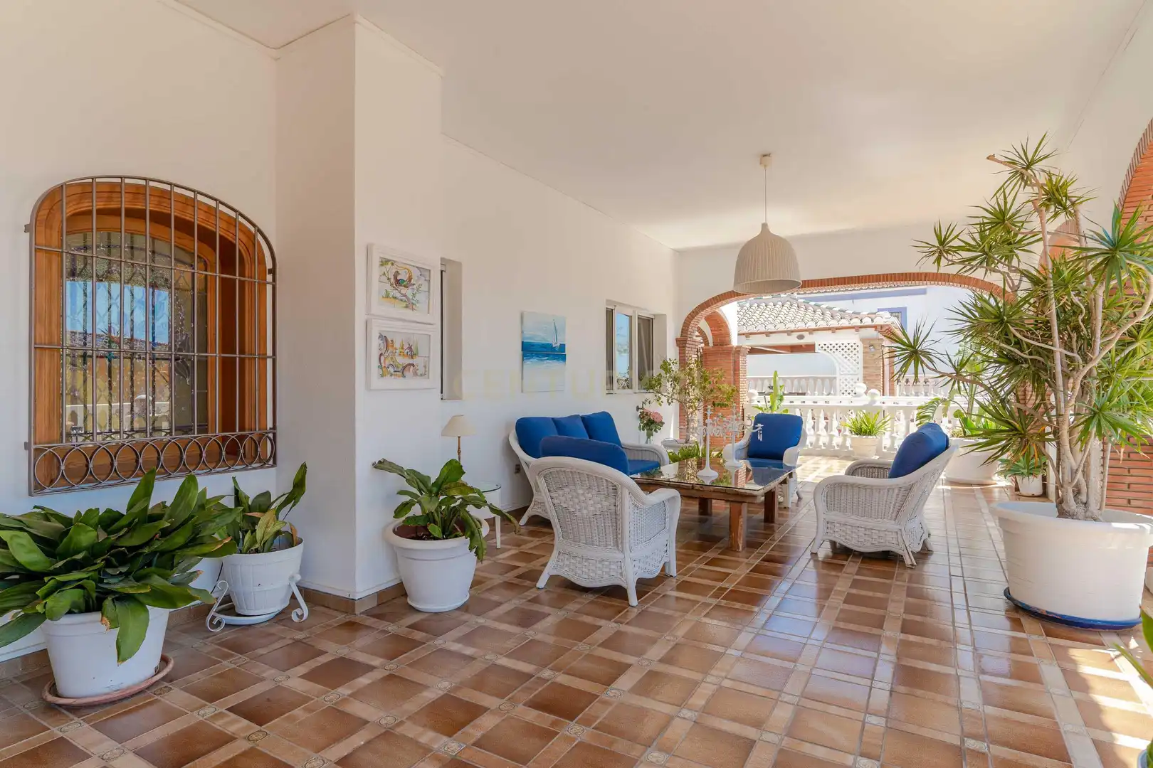 Terraza de Casa o chalet en venta en Motril con Aire acondicionado y Jardín privado