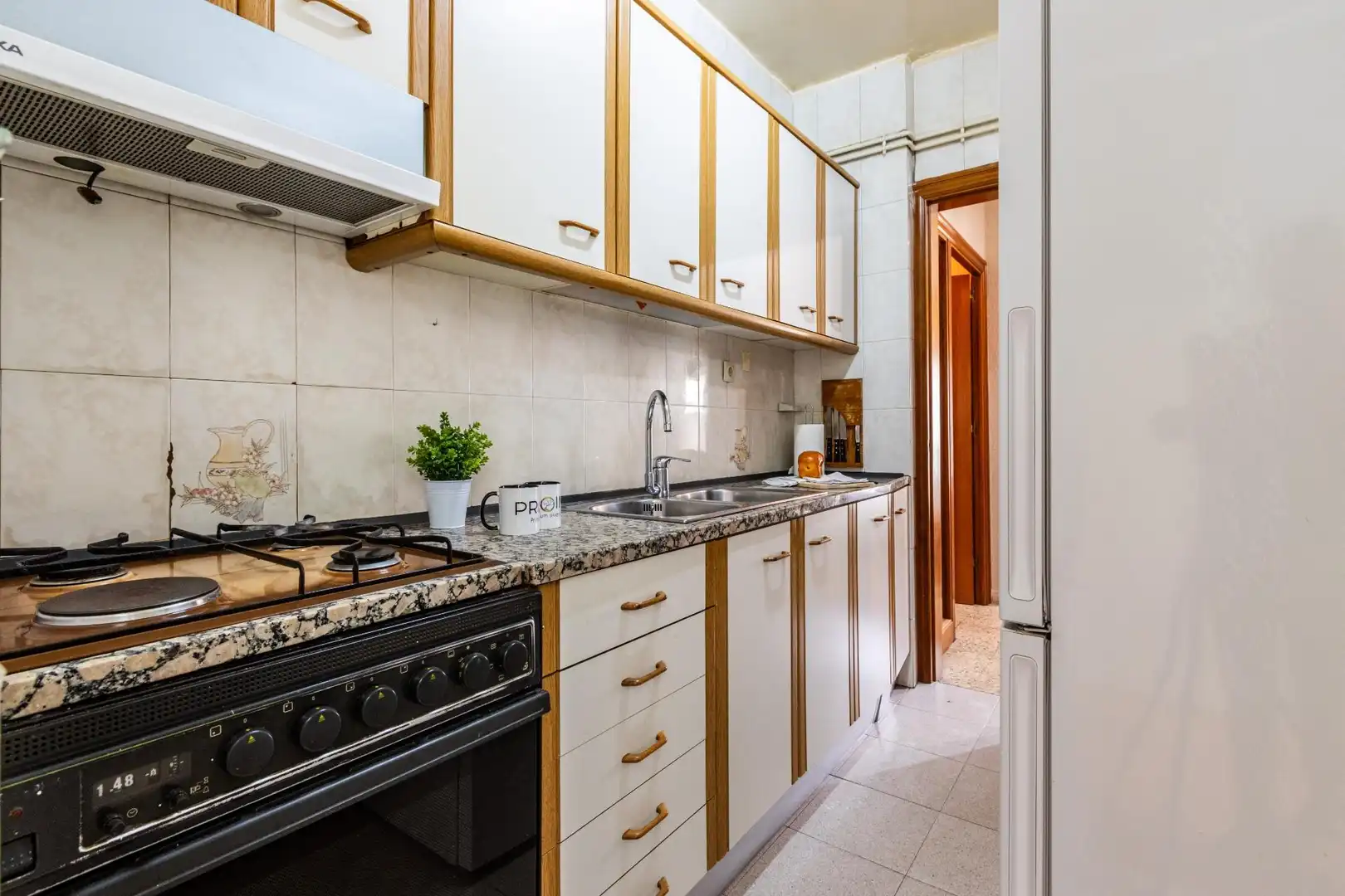 Cocina de Piso en venta en Sabadell con Aire acondicionado, Calefacción y Terraza