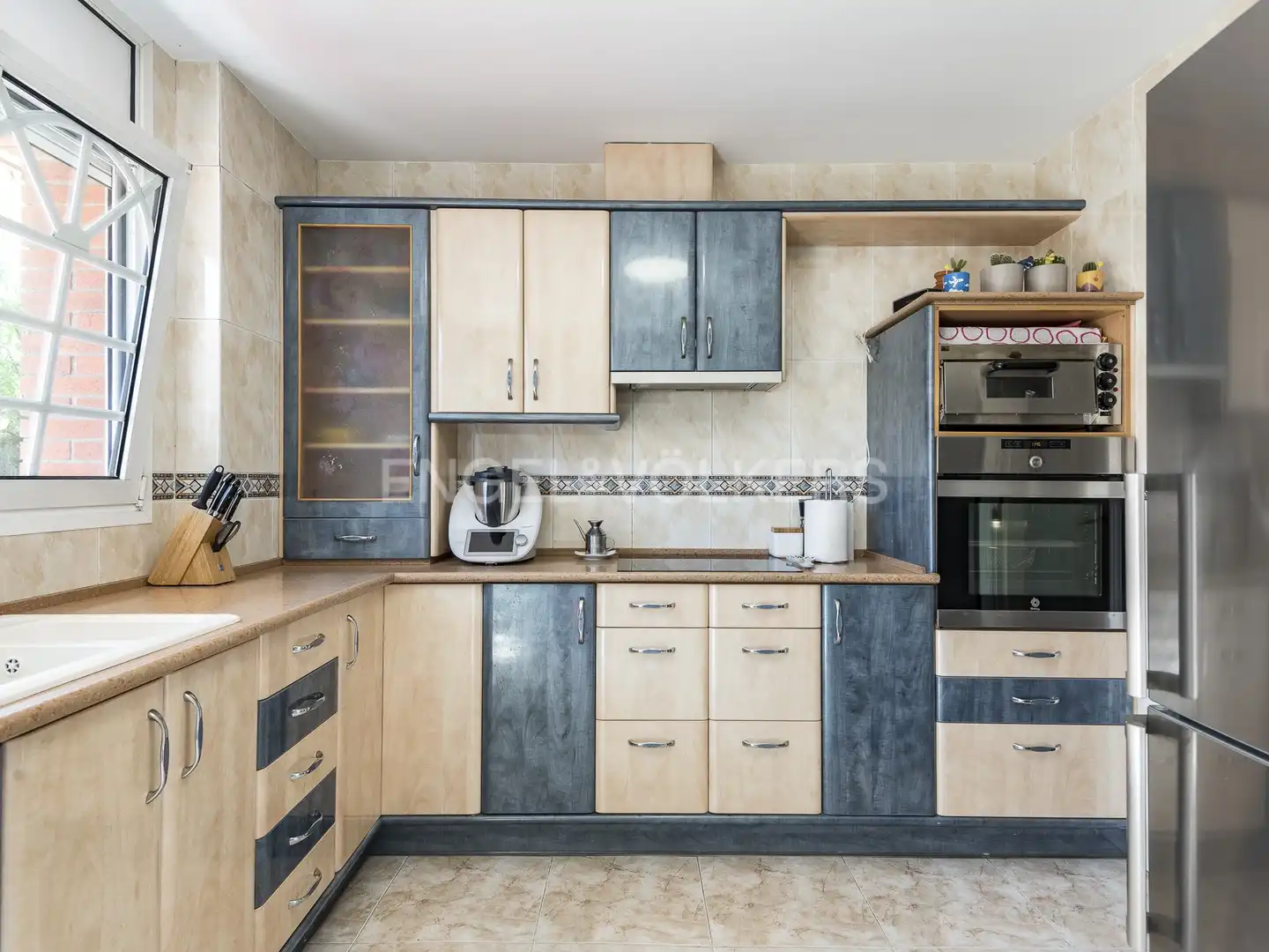 Cocina de Casa o chalet de alquiler en Granollers con Aire acondicionado, Calefacción y Jardín privado