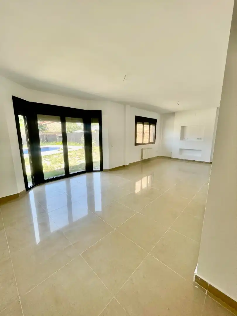Sala de estar de Casa o chalet de alquiler en El Álamo con Calefacción, Jardín privado y Terraza