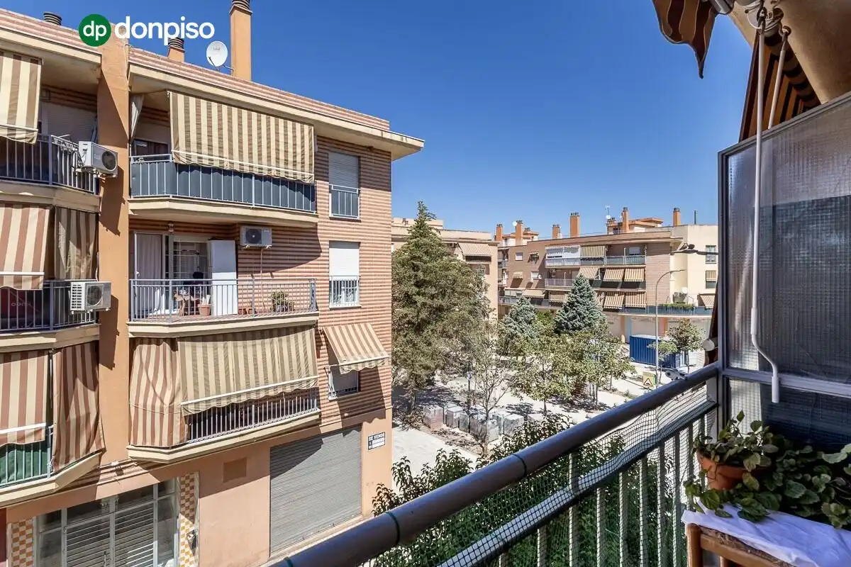 Balcony of Flat for sale in Santa Fe