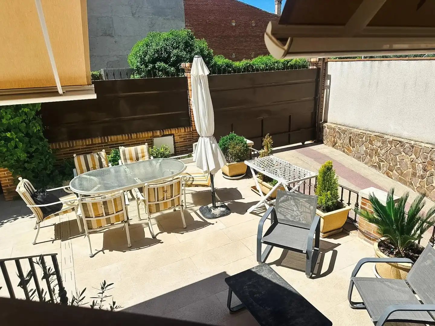 Terrassa de Casa o xalet en venda en Ocaña amb Aire condicionat, Jardí privat i Terrassa