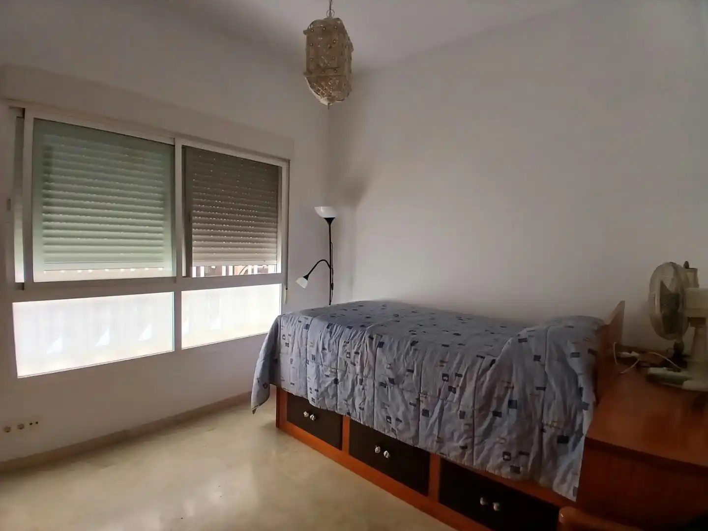 Bedroom of Flat for rent in Málaga  with Air Conditioner and Furnished