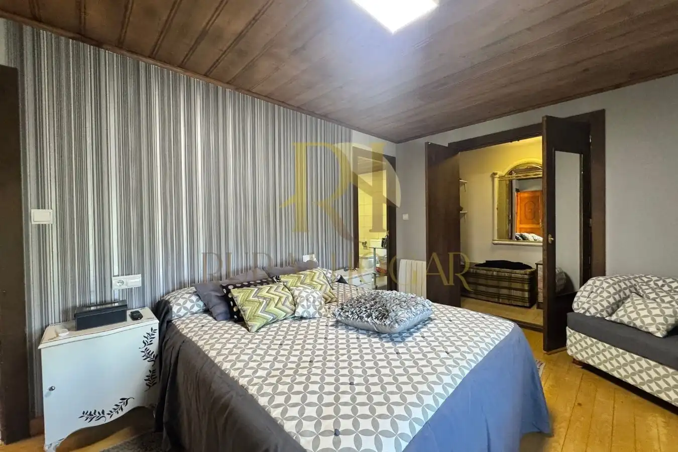 Habitación de Casa o chalet en venta en Gradefes con Calefacción, Parquet y Amueblado