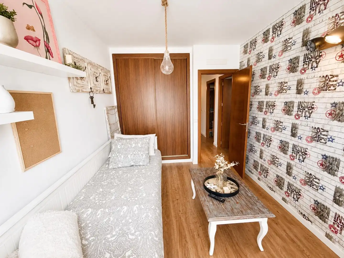 Dormitori de Casa adosada en venda en Marratxí amb Aire condicionat, Calefacció i Parquet