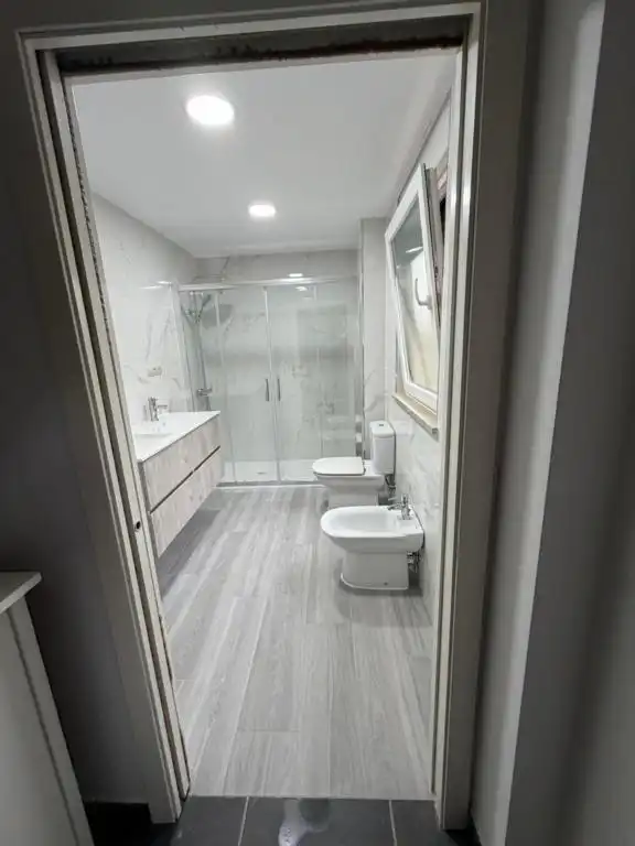 Baño de Casa o chalet en venta en Boiro con Calefacción, Jardín privado y Parquet