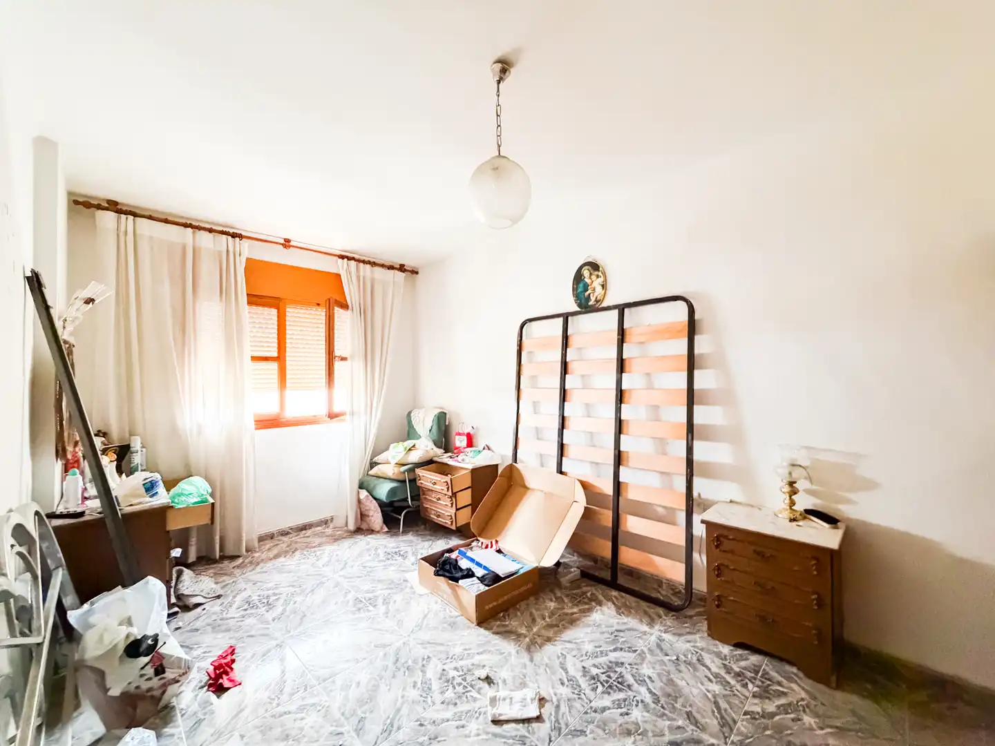 Bedroom of Houses for sale in Baza  with Terrace, Furnished and Balcony