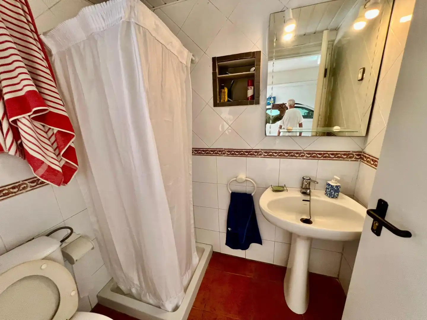 Bany de Casa o xalet en venda en Riudarenes amb Aire condicionat, Terrassa i Piscina