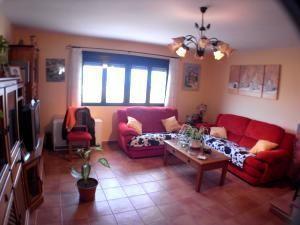 Living room of House or chalet for sale in Fuentenava de Jábaga  with Air Conditioner, Terrace and Furnished