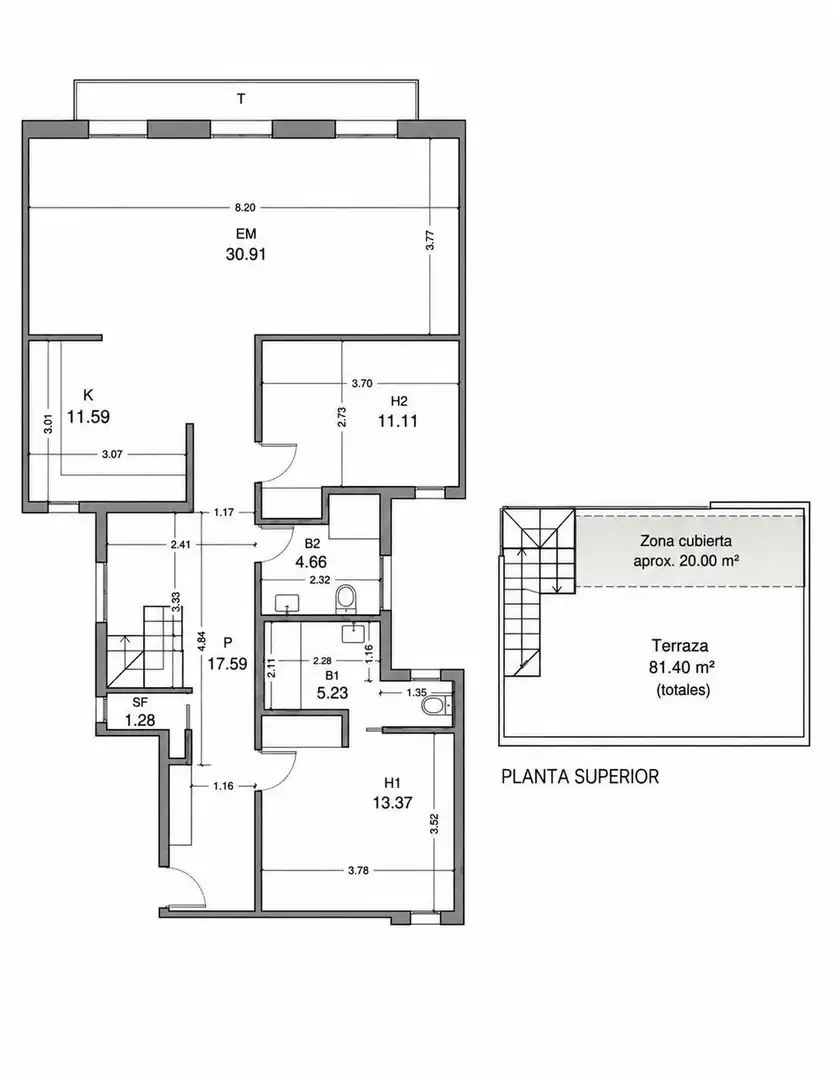 Penthouse mit Terrasse zum Verkauf in BALMES, imagen 41