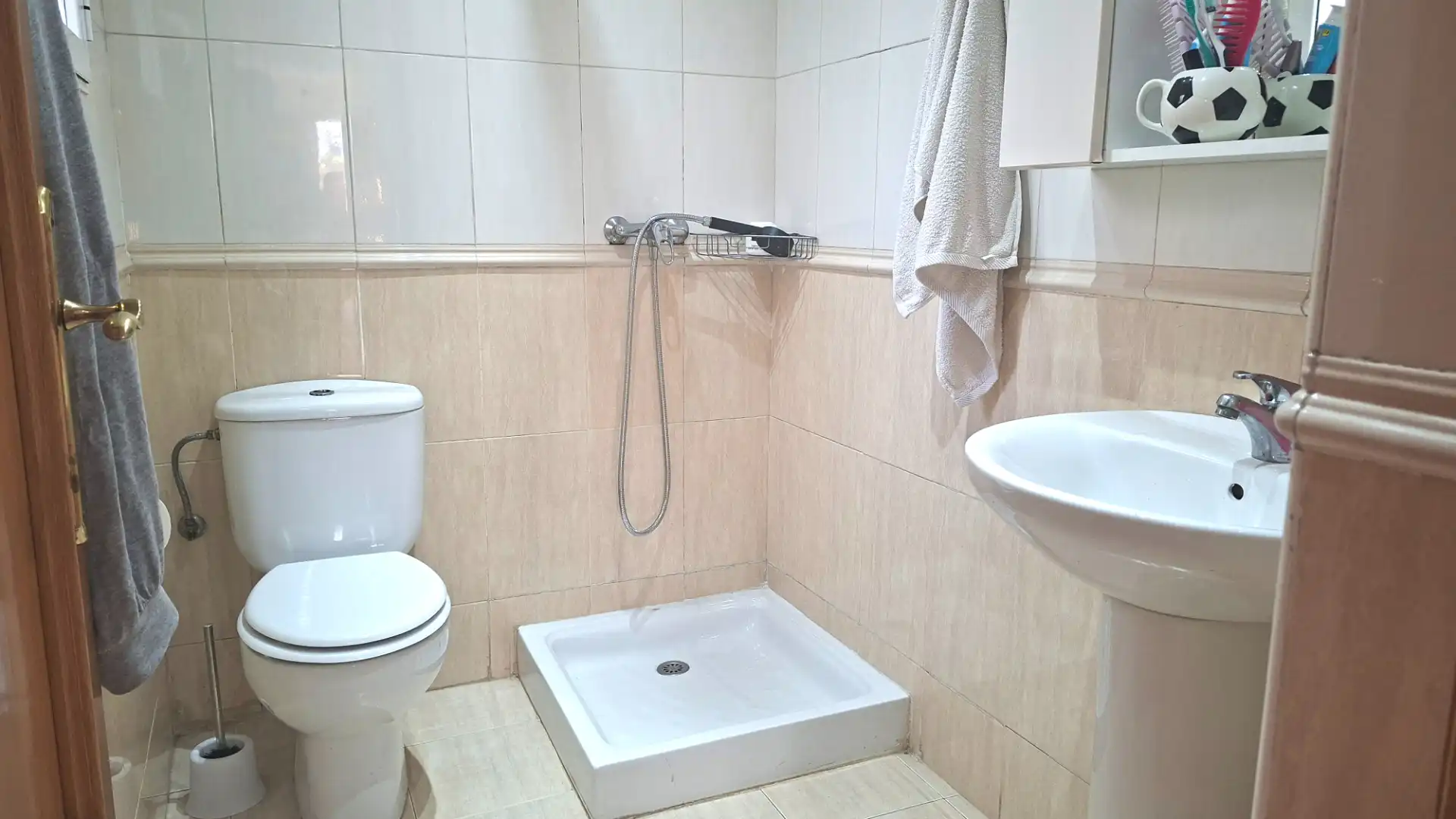 Baño de Casa adosada en venta en Massamagrell con Aire acondicionado, Terraza y Balcón
